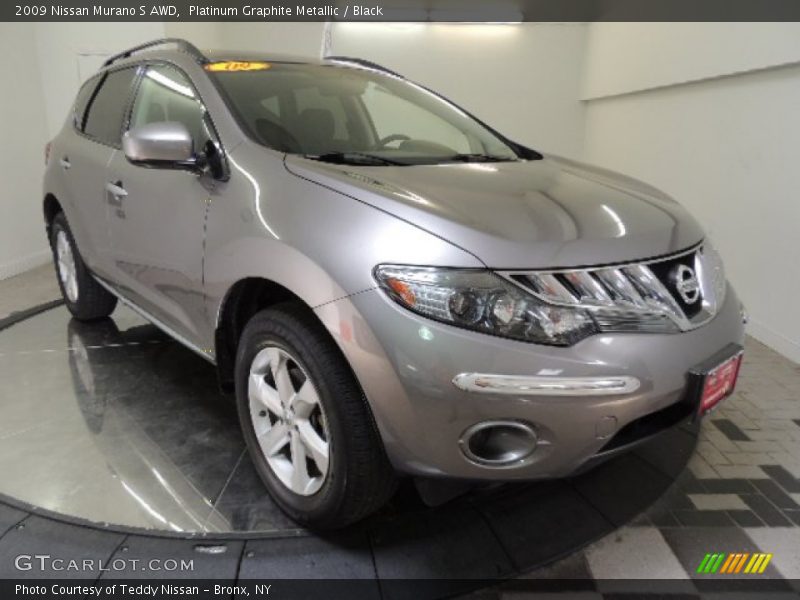 Platinum Graphite Metallic / Black 2009 Nissan Murano S AWD