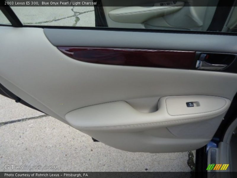 Blue Onyx Pearl / Light Charcoal 2003 Lexus ES 300
