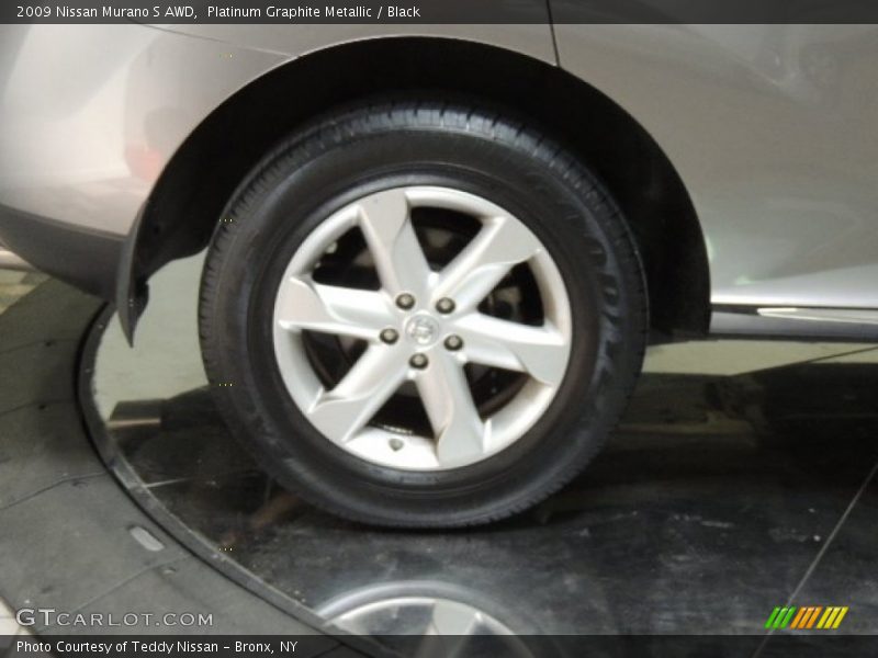 Platinum Graphite Metallic / Black 2009 Nissan Murano S AWD