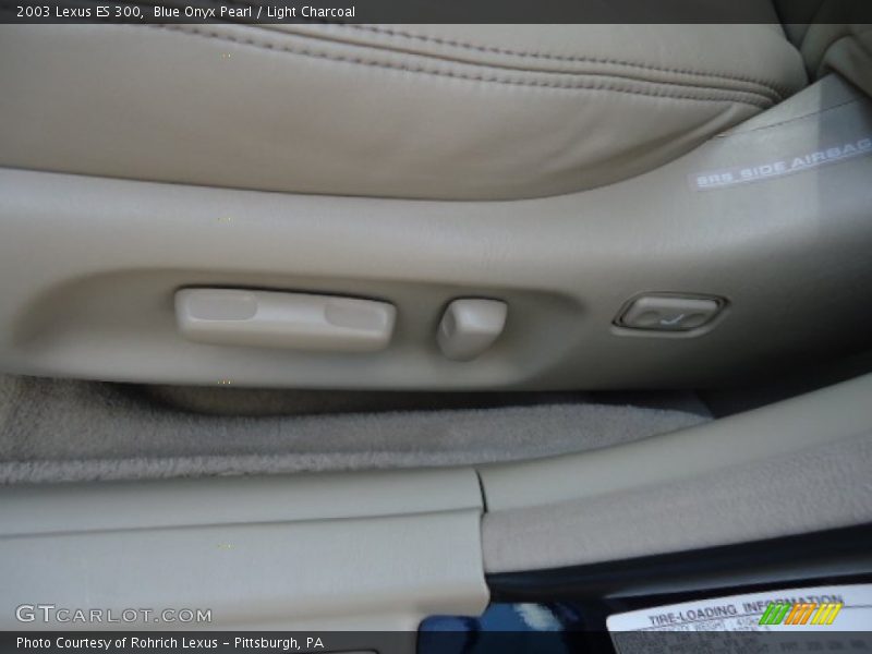 Blue Onyx Pearl / Light Charcoal 2003 Lexus ES 300