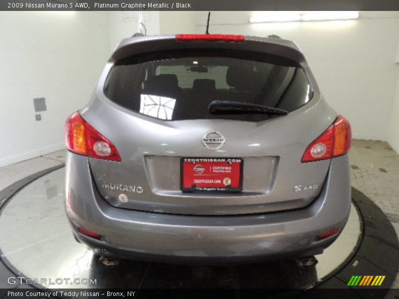Platinum Graphite Metallic / Black 2009 Nissan Murano S AWD