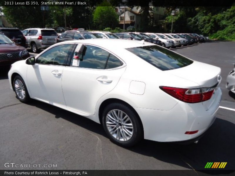 Starfire White Pearl / Black 2013 Lexus ES 350