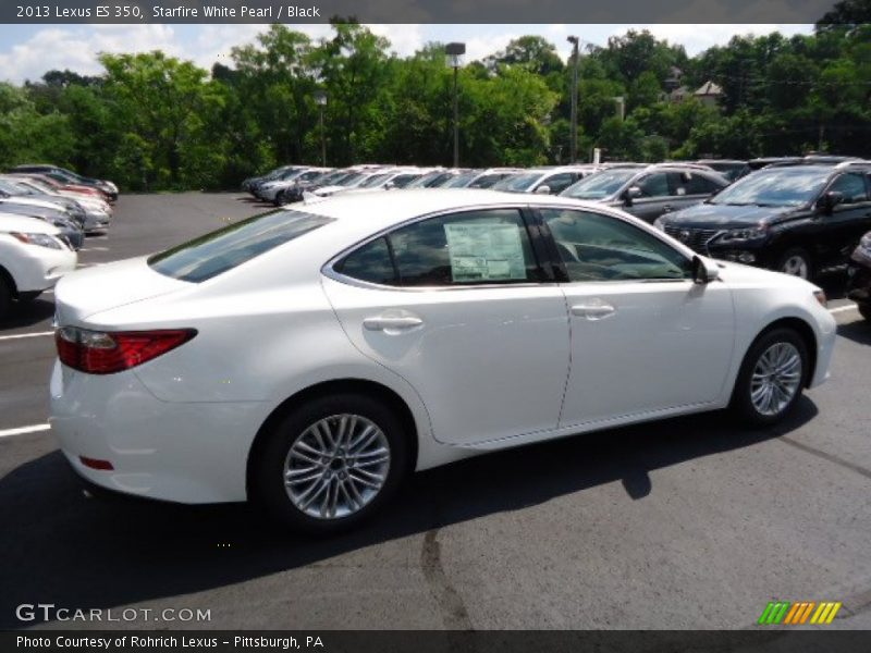 Starfire White Pearl / Black 2013 Lexus ES 350