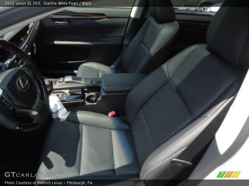 Starfire White Pearl / Black 2013 Lexus ES 350