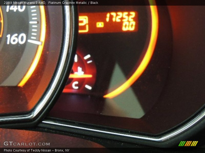 Platinum Graphite Metallic / Black 2009 Nissan Murano S AWD