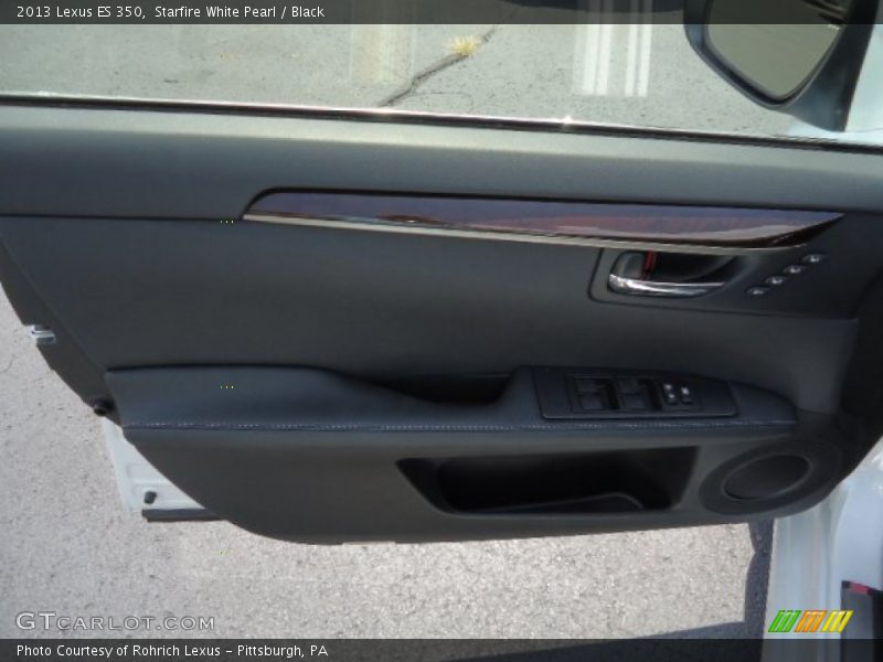 Starfire White Pearl / Black 2013 Lexus ES 350