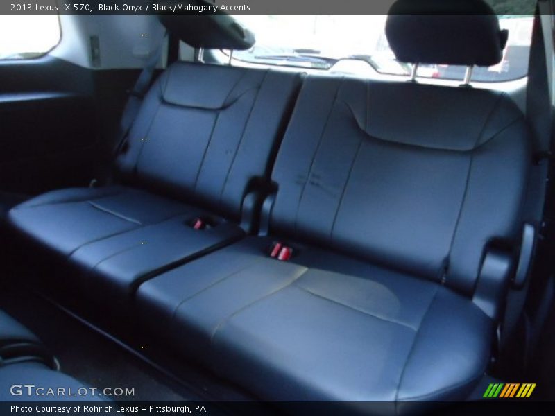 Black Onyx / Black/Mahogany Accents 2013 Lexus LX 570