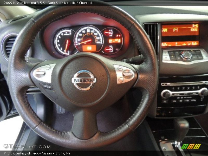 Dark Slate Metallic / Charcoal 2009 Nissan Maxima 3.5 S