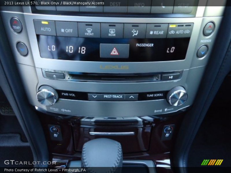 Audio System of 2013 LX 570