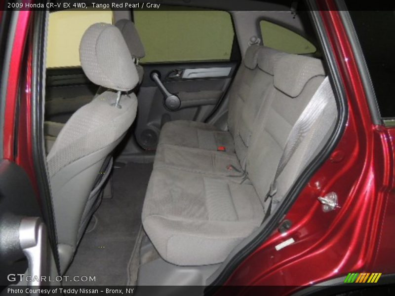 Tango Red Pearl / Gray 2009 Honda CR-V EX 4WD