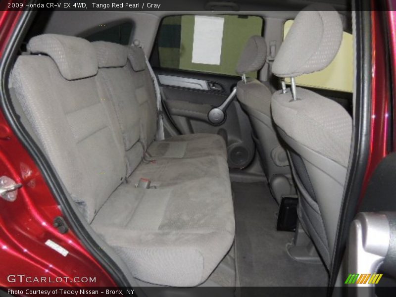 Tango Red Pearl / Gray 2009 Honda CR-V EX 4WD