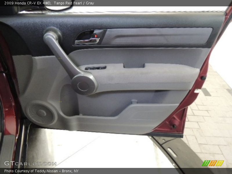 Tango Red Pearl / Gray 2009 Honda CR-V EX 4WD