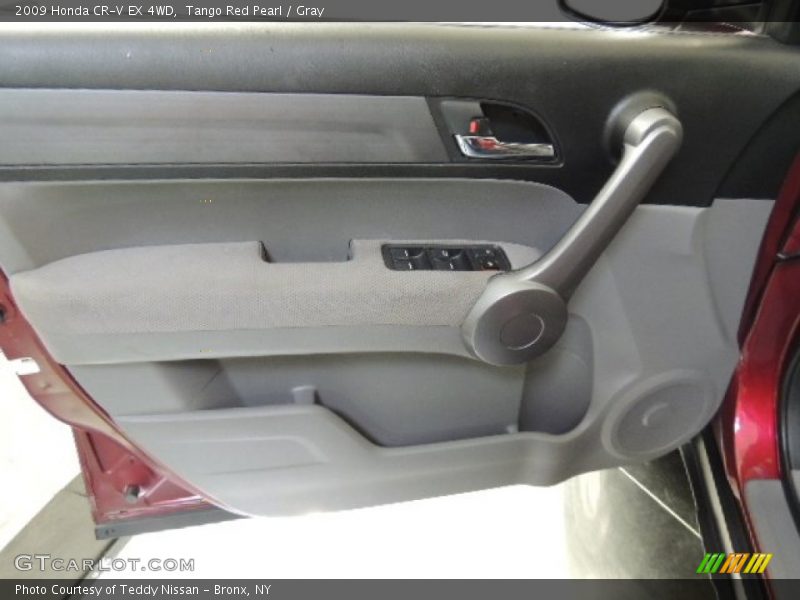 Tango Red Pearl / Gray 2009 Honda CR-V EX 4WD
