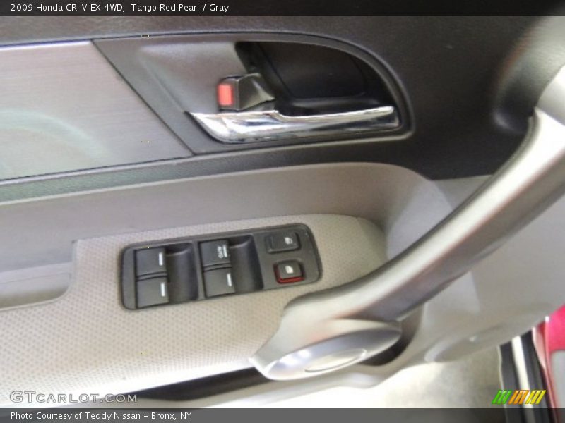 Tango Red Pearl / Gray 2009 Honda CR-V EX 4WD