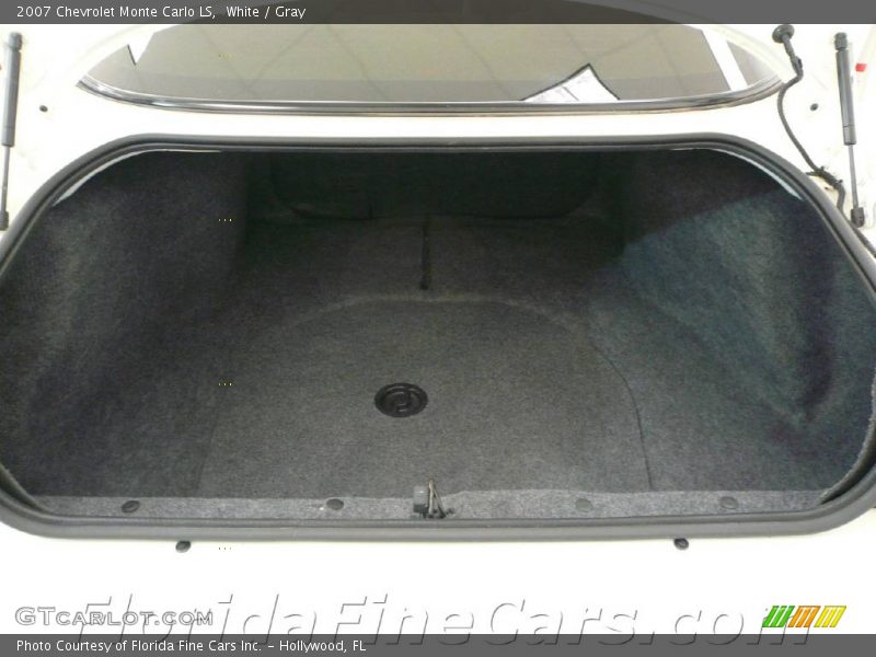 White / Gray 2007 Chevrolet Monte Carlo LS