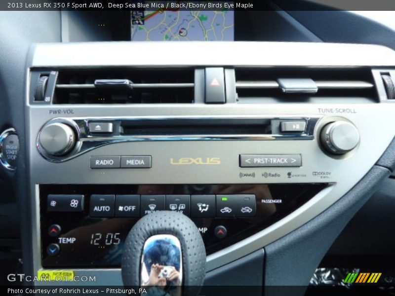 Audio System of 2013 RX 350 F Sport AWD