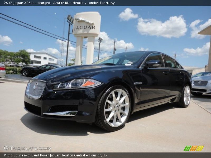 Front 3/4 View of 2012 XF Supercharged