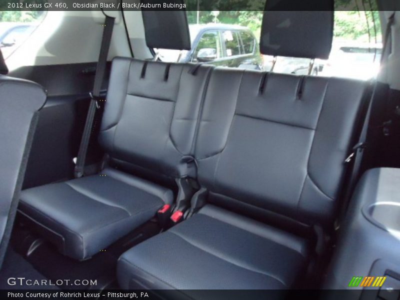 Obsidian Black / Black/Auburn Bubinga 2012 Lexus GX 460