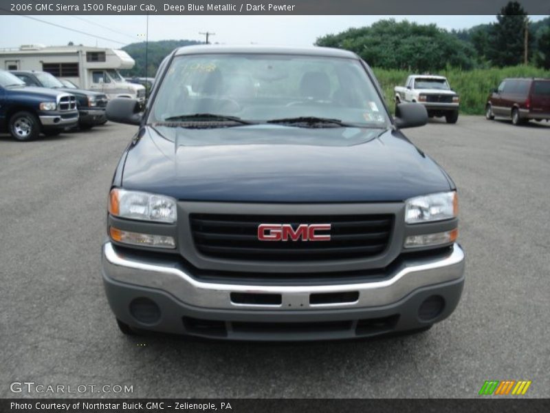 Deep Blue Metallic / Dark Pewter 2006 GMC Sierra 1500 Regular Cab