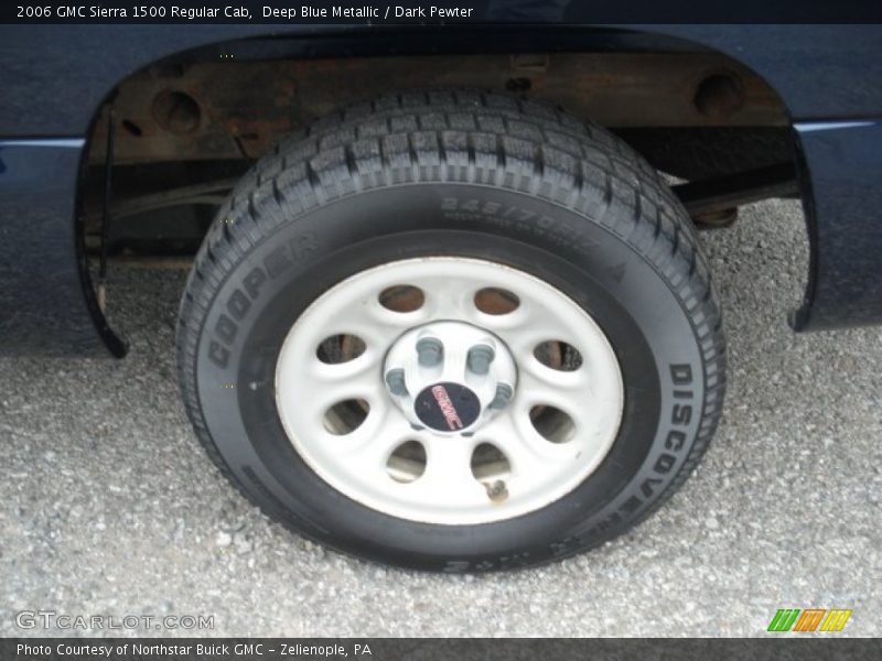 Deep Blue Metallic / Dark Pewter 2006 GMC Sierra 1500 Regular Cab
