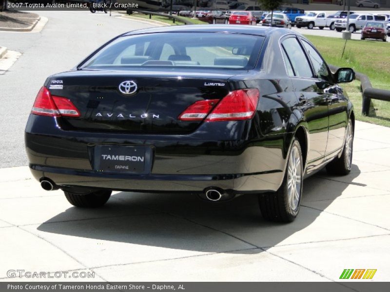 Black / Graphite 2007 Toyota Avalon Limited