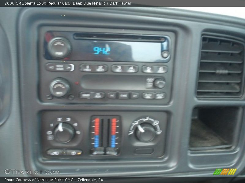 Deep Blue Metallic / Dark Pewter 2006 GMC Sierra 1500 Regular Cab