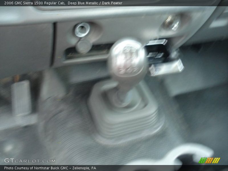 Deep Blue Metallic / Dark Pewter 2006 GMC Sierra 1500 Regular Cab