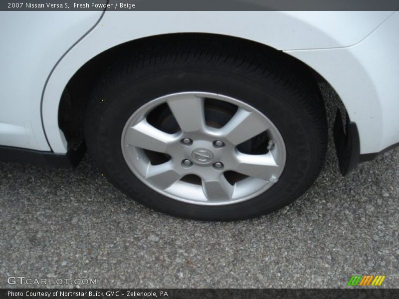 Fresh Powder / Beige 2007 Nissan Versa S