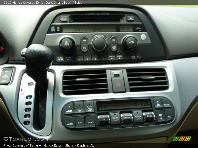 Dark Cherry Pearl / Beige 2010 Honda Odyssey EX-L