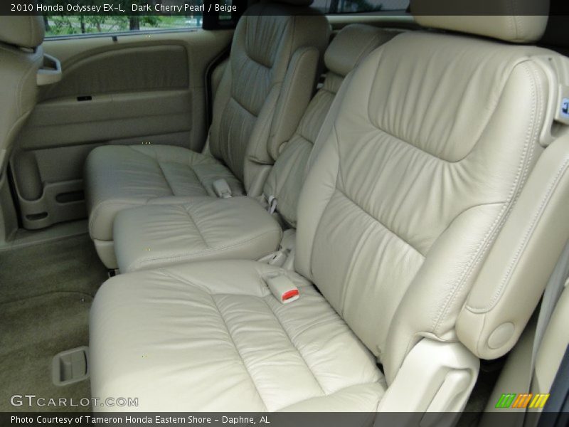 Dark Cherry Pearl / Beige 2010 Honda Odyssey EX-L
