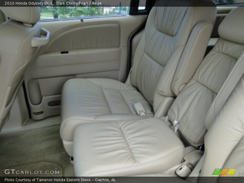 Dark Cherry Pearl / Beige 2010 Honda Odyssey EX-L