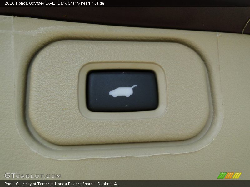 Dark Cherry Pearl / Beige 2010 Honda Odyssey EX-L