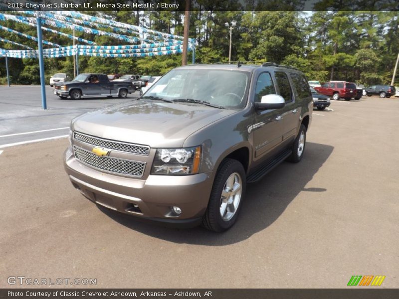 Mocha Steel Metallic / Ebony 2013 Chevrolet Suburban LT