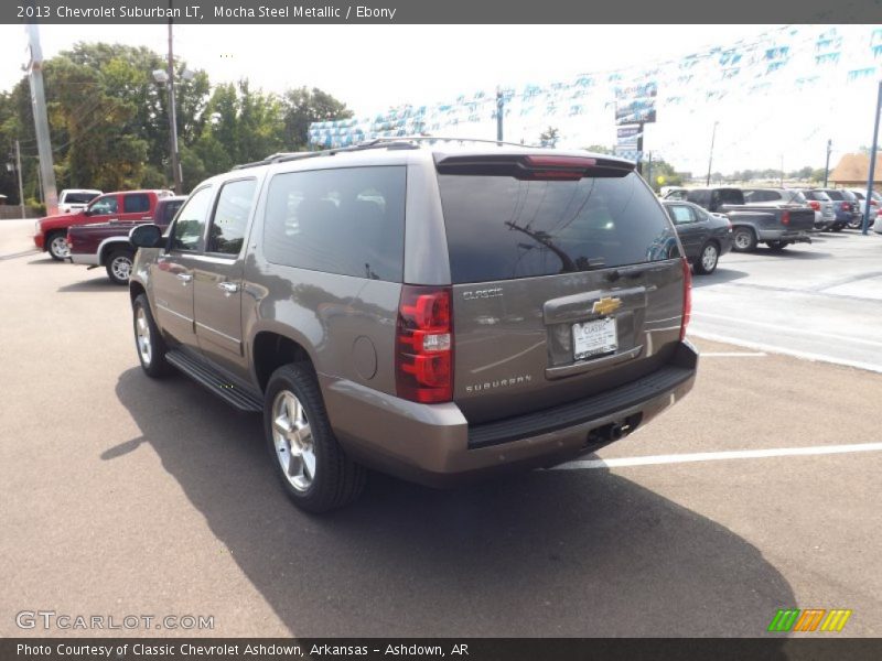 Mocha Steel Metallic / Ebony 2013 Chevrolet Suburban LT