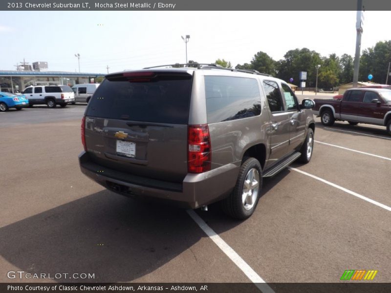 Mocha Steel Metallic / Ebony 2013 Chevrolet Suburban LT