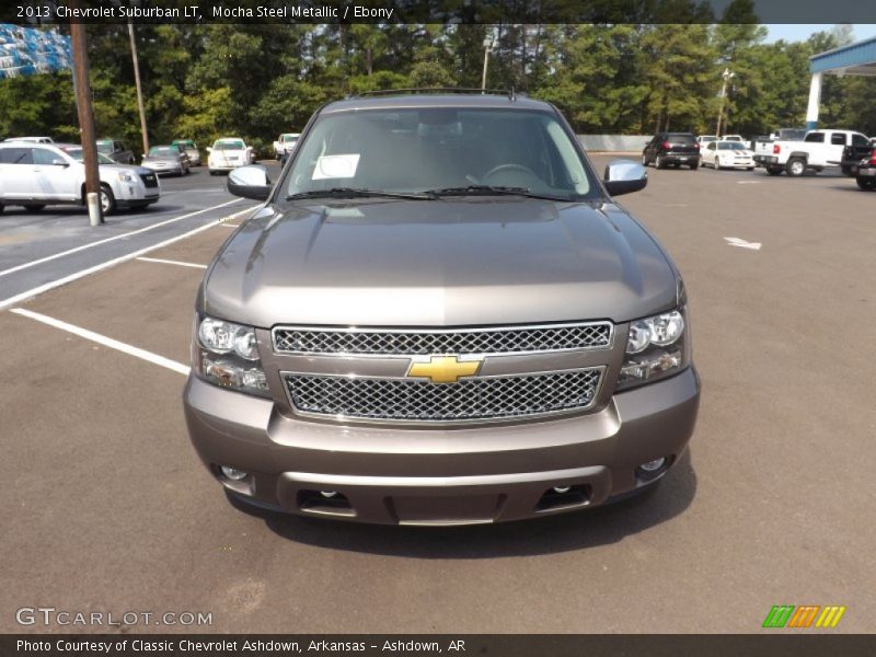 Mocha Steel Metallic / Ebony 2013 Chevrolet Suburban LT