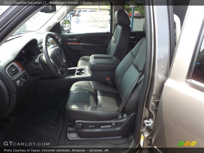 Mocha Steel Metallic / Ebony 2013 Chevrolet Suburban LT