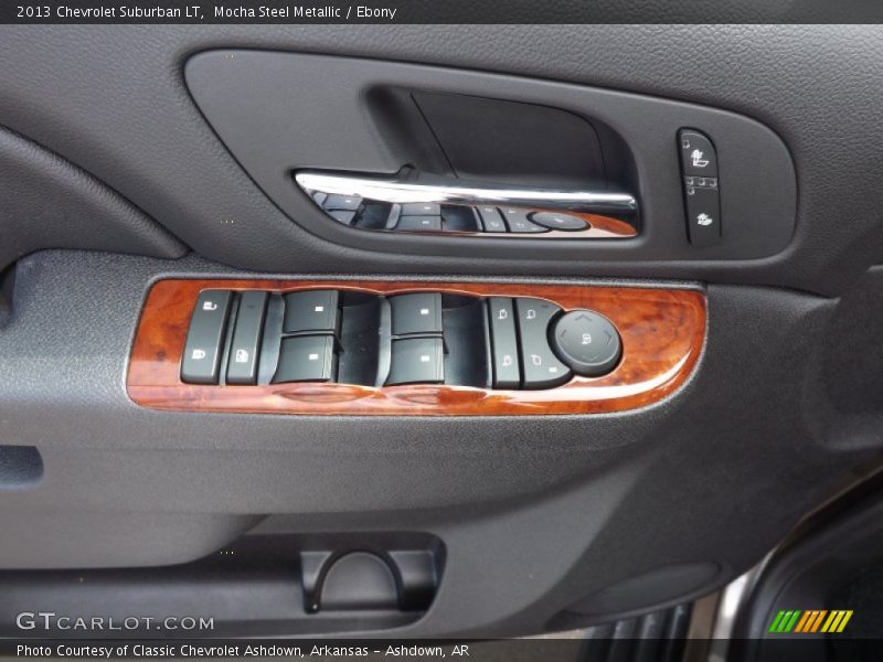 Mocha Steel Metallic / Ebony 2013 Chevrolet Suburban LT