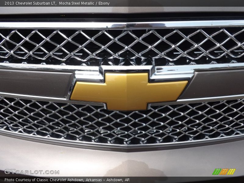 Mocha Steel Metallic / Ebony 2013 Chevrolet Suburban LT