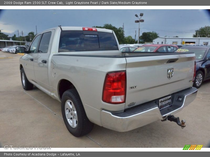Light Graystone Pearl / Dark Slate/Medium Graystone 2009 Dodge Ram 1500 SLT Crew Cab