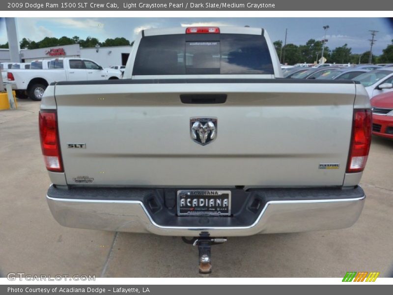 Light Graystone Pearl / Dark Slate/Medium Graystone 2009 Dodge Ram 1500 SLT Crew Cab