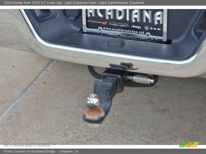 Light Graystone Pearl / Dark Slate/Medium Graystone 2009 Dodge Ram 1500 SLT Crew Cab