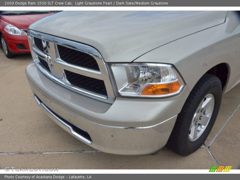 Light Graystone Pearl / Dark Slate/Medium Graystone 2009 Dodge Ram 1500 SLT Crew Cab