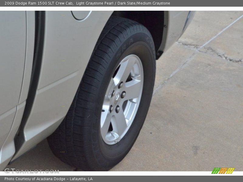 Light Graystone Pearl / Dark Slate/Medium Graystone 2009 Dodge Ram 1500 SLT Crew Cab