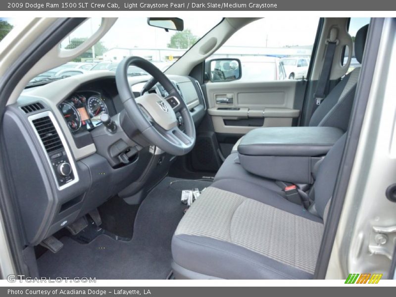  2009 Ram 1500 SLT Crew Cab Dark Slate/Medium Graystone Interior