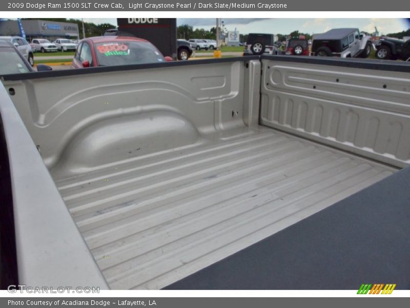 Light Graystone Pearl / Dark Slate/Medium Graystone 2009 Dodge Ram 1500 SLT Crew Cab