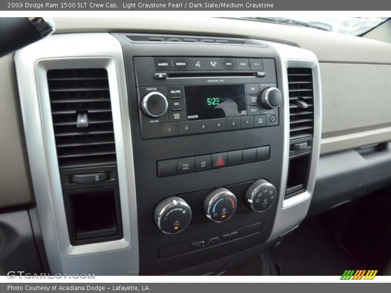 Controls of 2009 Ram 1500 SLT Crew Cab