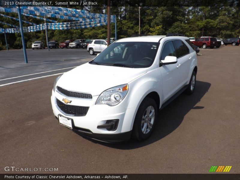 Summit White / Jet Black 2013 Chevrolet Equinox LT