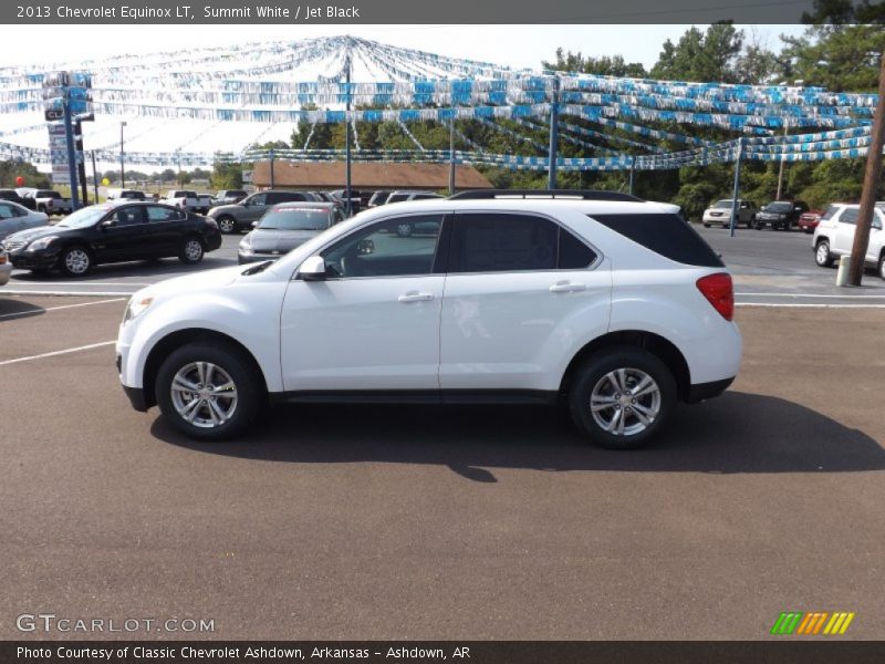 Summit White / Jet Black 2013 Chevrolet Equinox LT