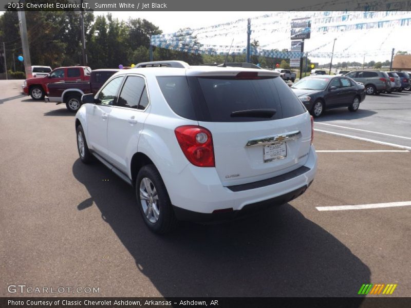 Summit White / Jet Black 2013 Chevrolet Equinox LT